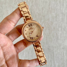 Load image into Gallery viewer, Rose Gold Lunelle Metal Watch