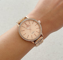 Load image into Gallery viewer, Rose Gold Girly Girl Metal Watch