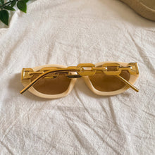 Load image into Gallery viewer, Beige Emeralda Sunglasses