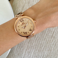 Load image into Gallery viewer, Rose Gold Lunelle Metal Watch