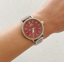 Load image into Gallery viewer, Mixed Red Girly Girl Metal Watch