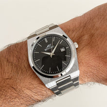 Load image into Gallery viewer, Silver Black GENTIME Men Watch