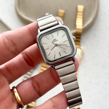 Load image into Gallery viewer, Silver X White Elara Metal Watch