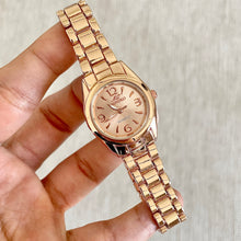 Load image into Gallery viewer, Rose Gold Pulse Metal Watch