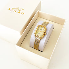Load image into Gallery viewer, Gold Gold Regal Metal Watch