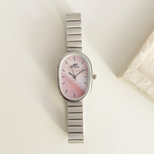 Load image into Gallery viewer, Silver Pink Girlfriend Metal Watch