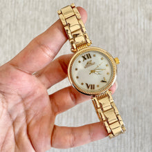 Load image into Gallery viewer, Gold X White Lunelle Metal Watch