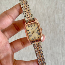 Load image into Gallery viewer, RoseGold X Gold Metal Watch