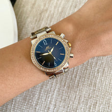 Load image into Gallery viewer, Mixed Blue Milano Metal Watch