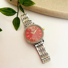 Load image into Gallery viewer, Mixed Red Girly Girl Metal Watch