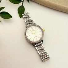 Load image into Gallery viewer, Mixed White Girly Girl Metal Watch