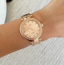 Load image into Gallery viewer, Rose Gold Bond Metal Watch
