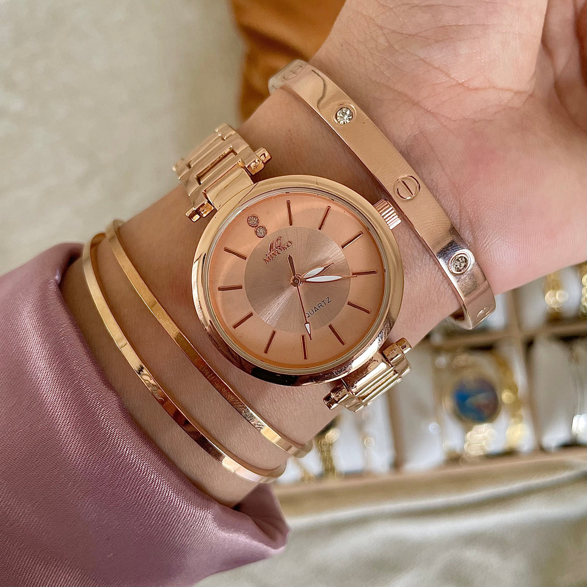 Rose Gold Luxuries Set