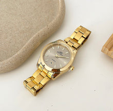 Load image into Gallery viewer, Gold Grey Harmony Unisex Metal Watch
