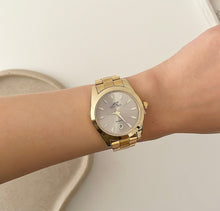 Load image into Gallery viewer, Gold Grey Harmony Unisex Metal Watch
