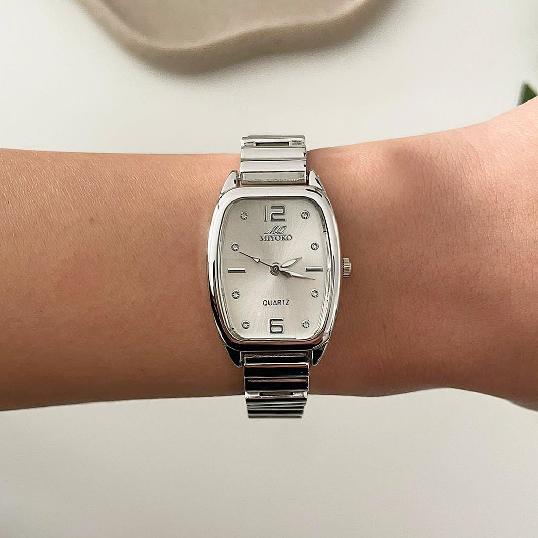 Silver Vienna Metal Watch