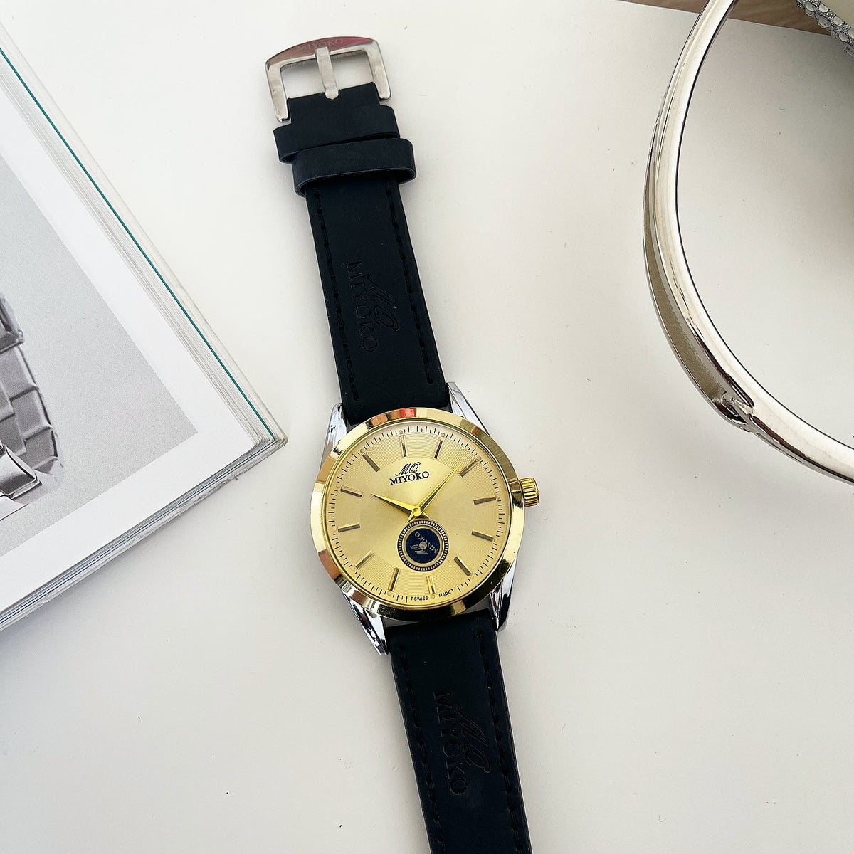 Black Gold Gold Valmere Men Watch