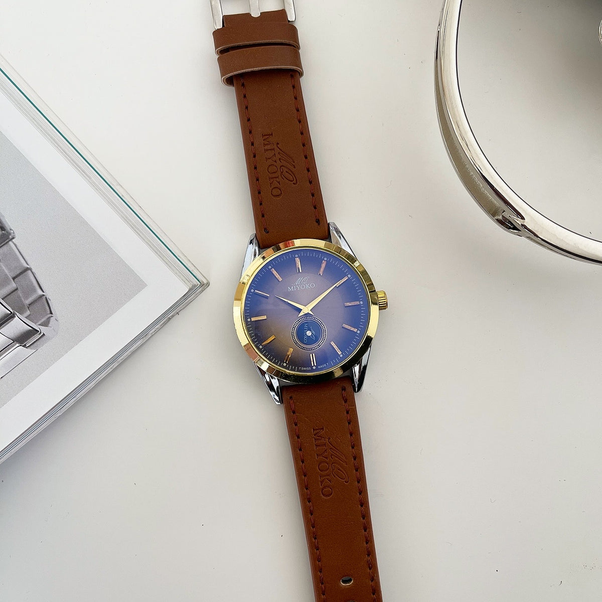 Havan Gold Faded Valmere Men Watch