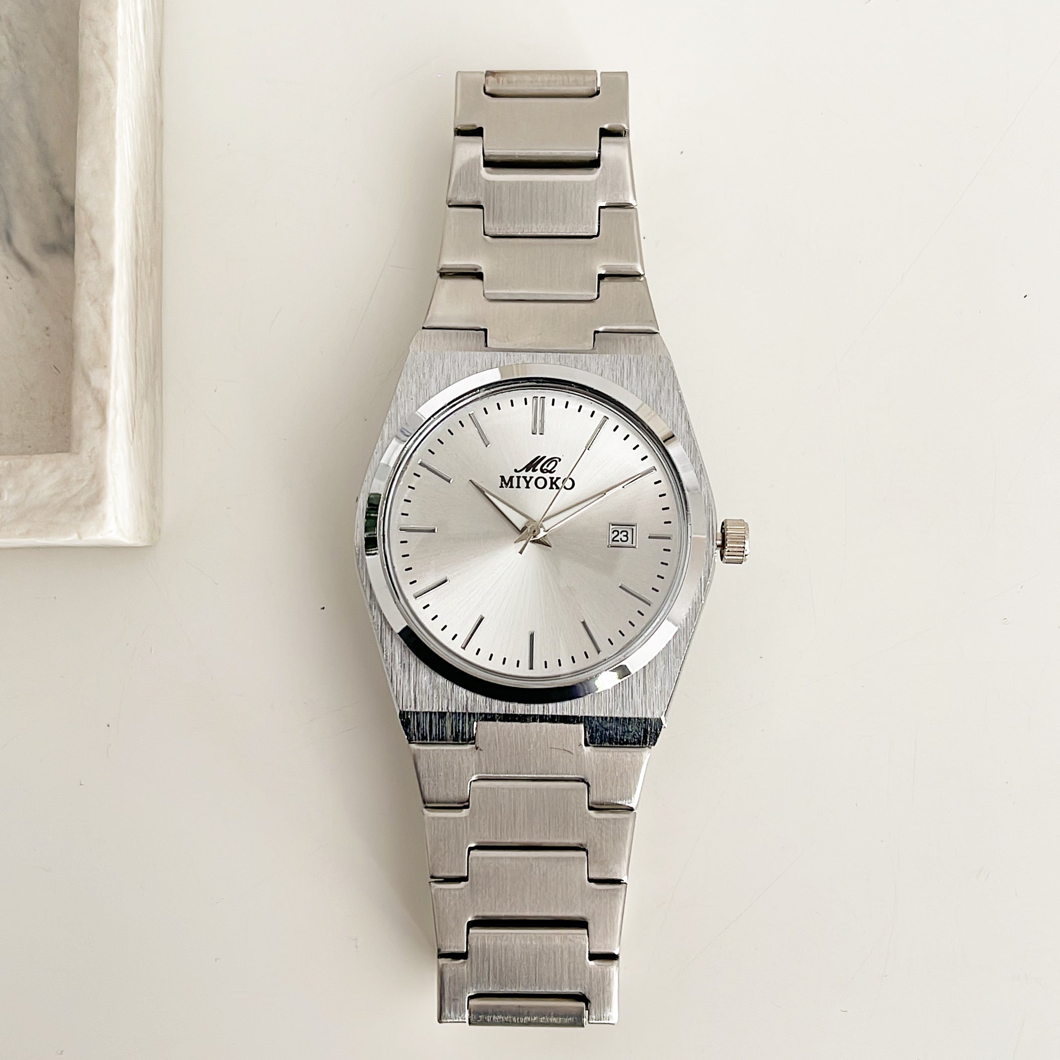 Silver GENTIME Men Metal Watch