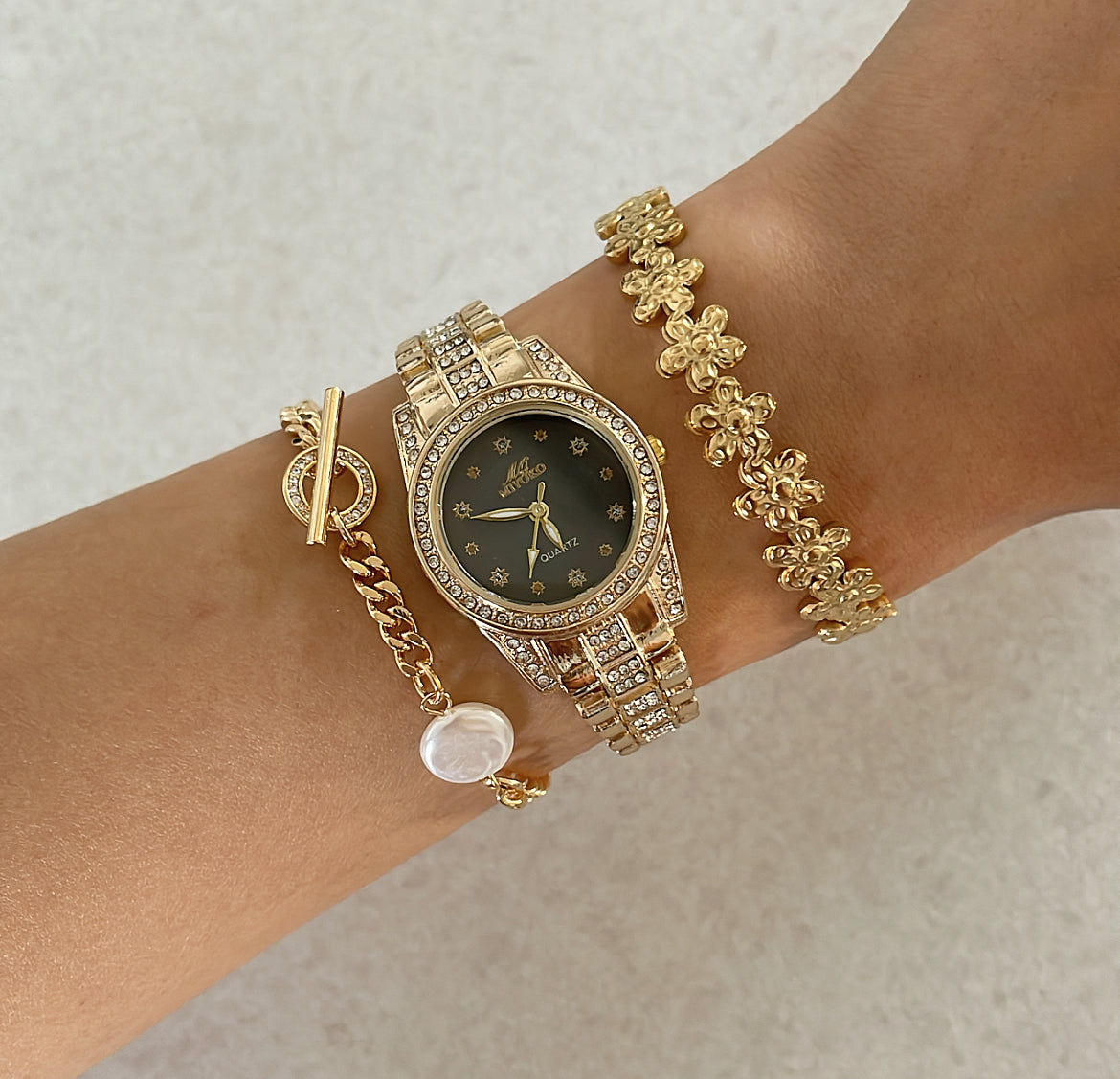 Pearl Gold Set