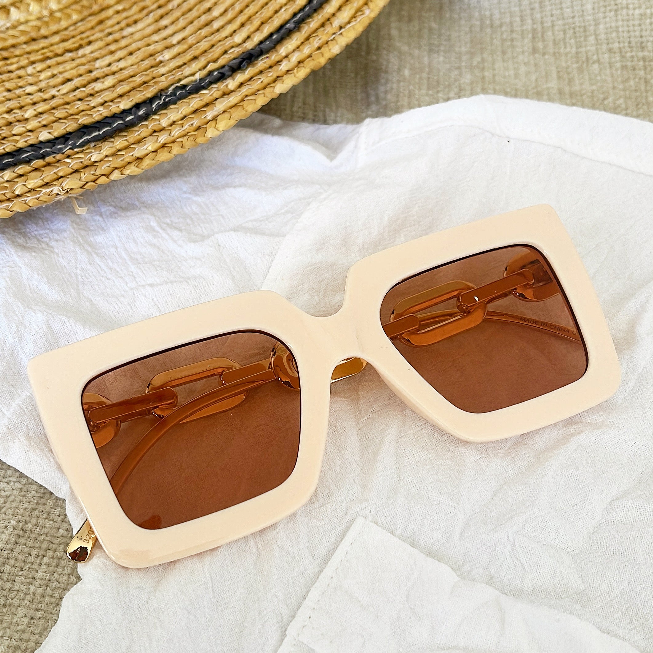 Beige Italy Sunglasses