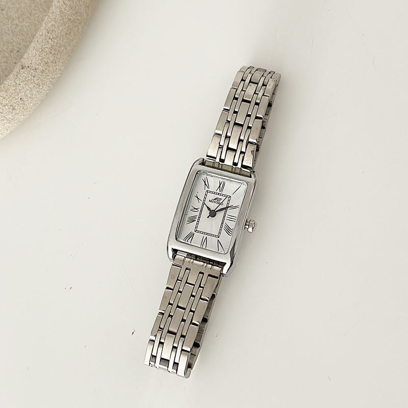 Silver Charming Metal Watch