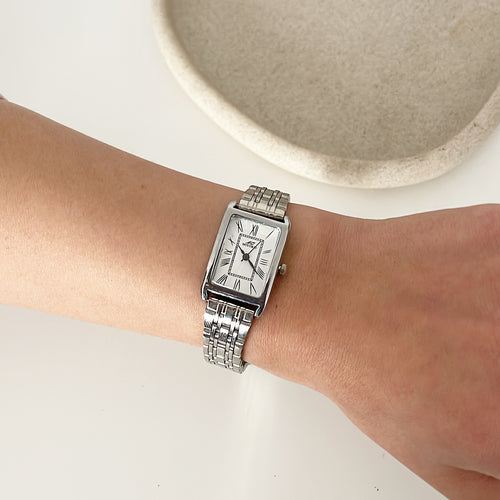 Silver Charming Metal Watch