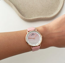 Load image into Gallery viewer, Pink Summer Leather Watch
