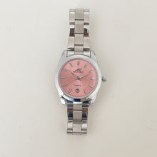 Load image into Gallery viewer, Silver Pink Harmony Unisex Metal Watch
