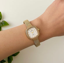 Load image into Gallery viewer, Gold X White Bliss Metal Watch
