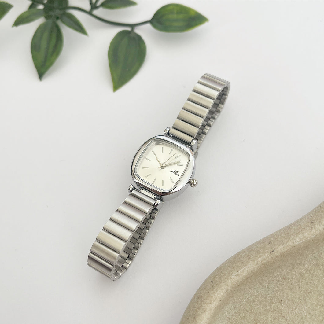 Silver Celva Metal Watch
