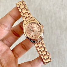 Load image into Gallery viewer, Rose Gold Pulse Metal Watch

