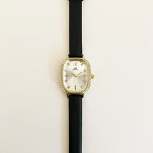 Load image into Gallery viewer, Black Eleganza Leather Watch
