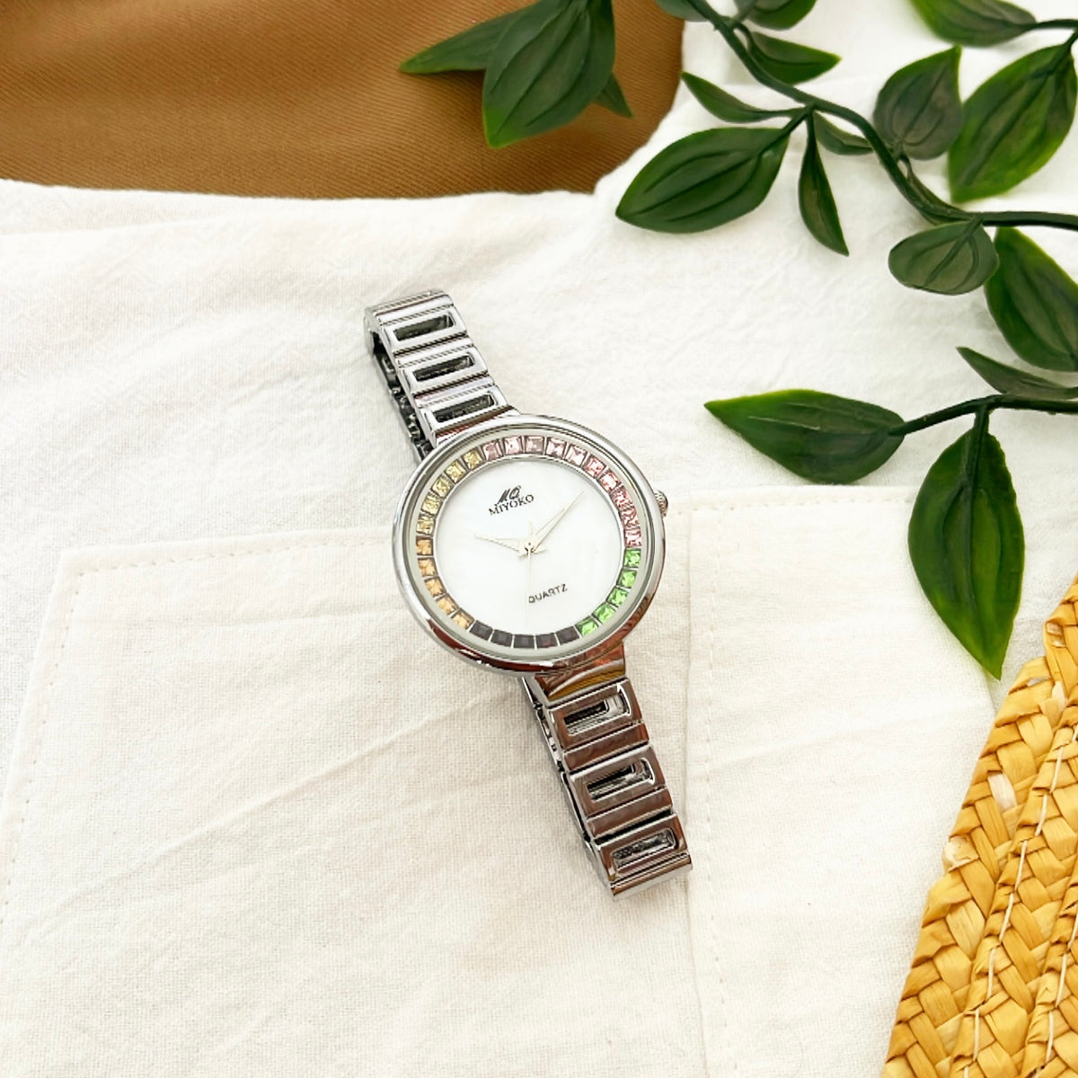Silver Soleil Metal Watch