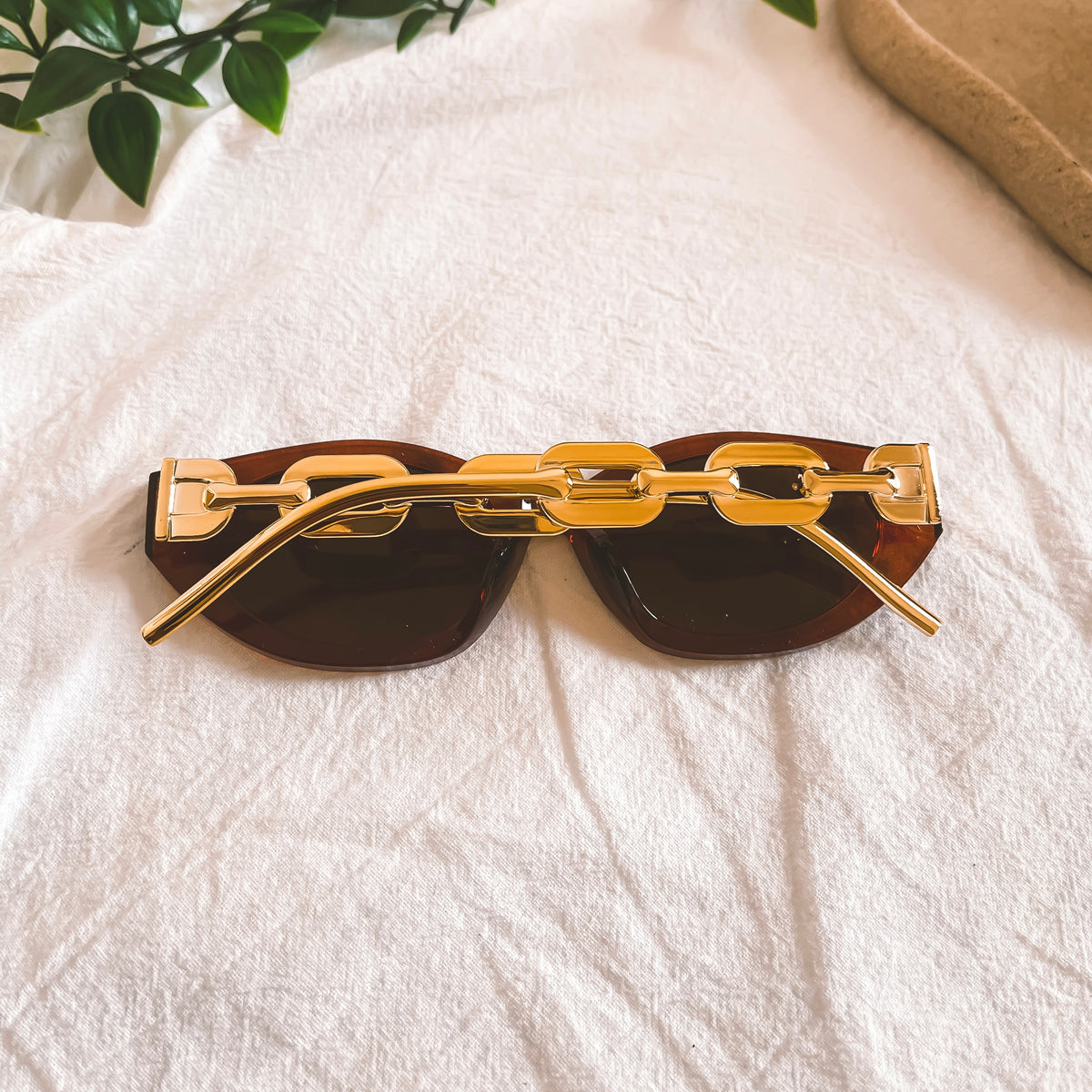 Brown Emeralda Sunglasses