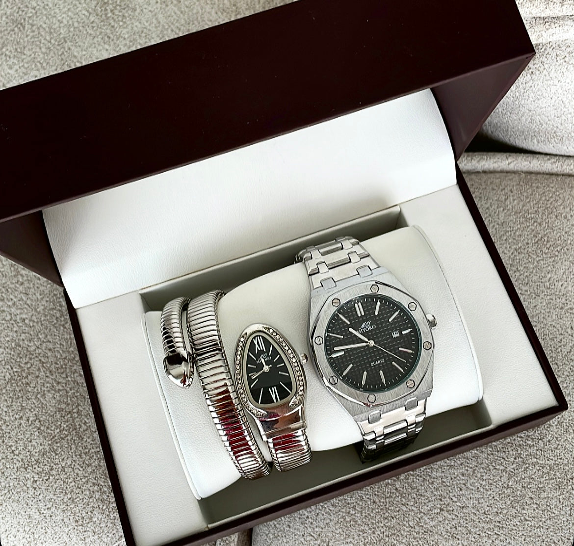 Silver X Black Couple Set 👩‍❤️‍👨