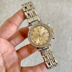 Mixed Gold Capri Metal Watch