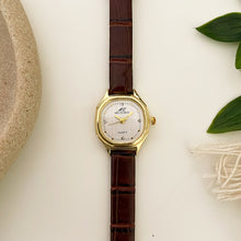Load image into Gallery viewer, Brown White BusinessGal Leather Watch
