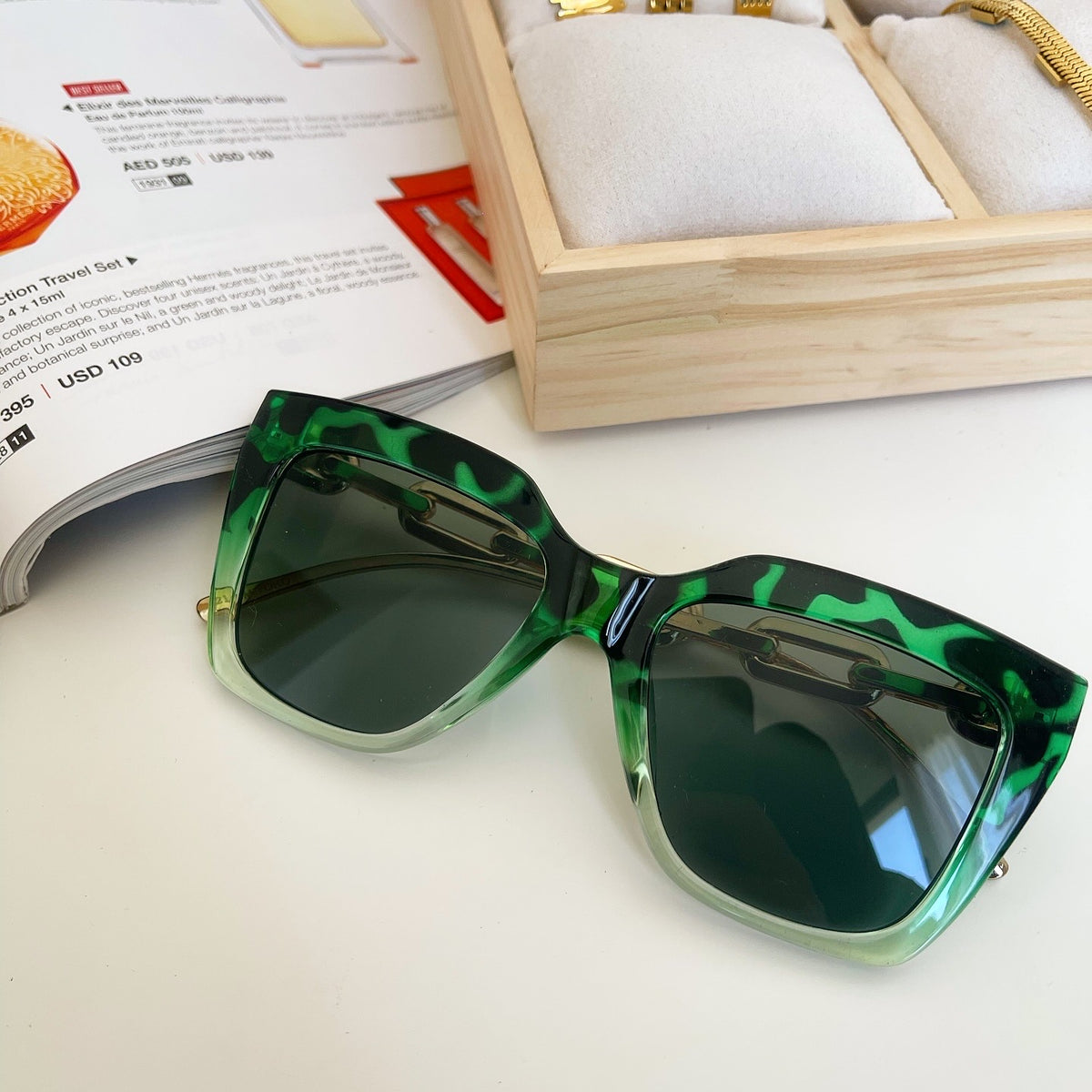 Green Italy Sunglasses
