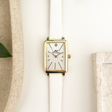 Load image into Gallery viewer, White Roma Leather Watch
