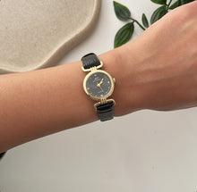 Load image into Gallery viewer, Black Littlest Leather Watch
