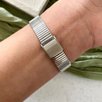 Silver X Black Elowen Metal Watch