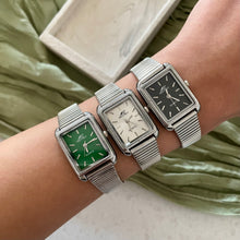 Load image into Gallery viewer, Silver X Black Elowen Metal Watch
