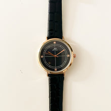 Load image into Gallery viewer, Black Target Leather Watch
