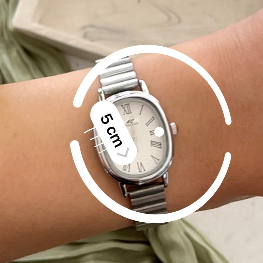 Gold X White Èpoque Metal Watch
