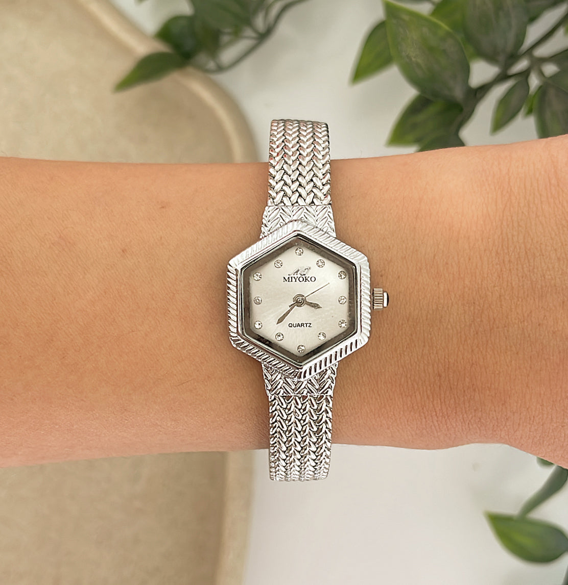 Silver Solara Metal Watch