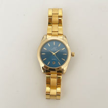 Load image into Gallery viewer, Gold Blue Harmony Unisex Metal Watch
