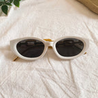 White Emeralda Sunglasses