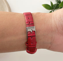 Load image into Gallery viewer, Red Littlest Leather Watch
