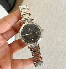 Load image into Gallery viewer, Silver Black Squad Metal Watch
